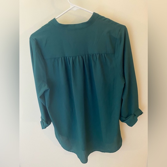 Brixton Ivy Green Blouse - Picture 2 of 4